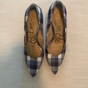 Sam Edelman plaid pumps